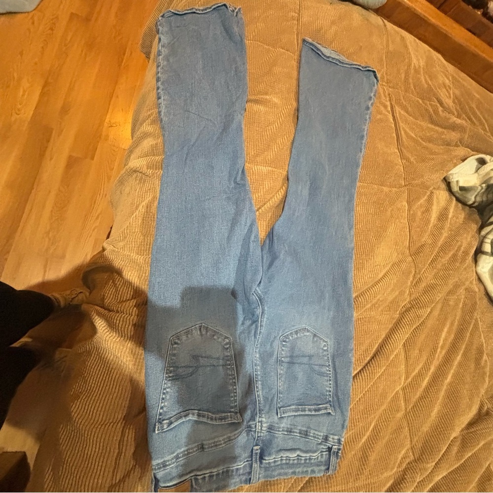 American Eagle Outfitters High Rise Blue Jeans